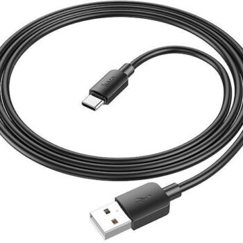 Hoco X96 Καλώδιο USB-A σε USB-C 27W Μαύρο 1m HC-X96TBK