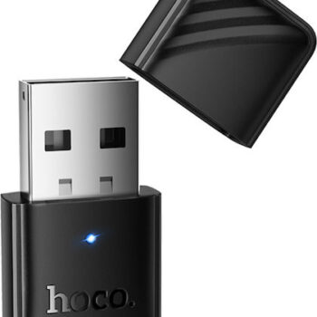 Hoco UA42 USB Bluetooth 5.4 Αντάπτορας Μαύρος