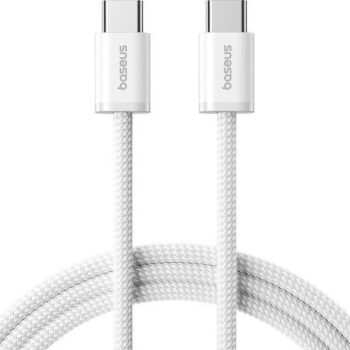 USB-C σε USB-C Καλώδιο USB 2.0 100W Λευκό 2m